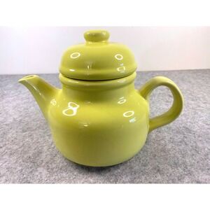 Vintage 1983 Gailstyn-Sutton Rondo Yellow Ceramic Teapot Japan Retro Kitchenware